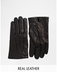 Selected Terrance Leather Gloves