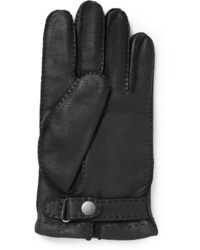 Paul Smith Shoes Accessories Cashmere Lined Leather Gloves