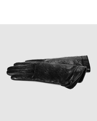 Gucci Signature Leather Glove