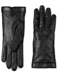 Gucci Signature Leather Glove