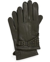 John Varvatos Star Usa Studded Leather Glove