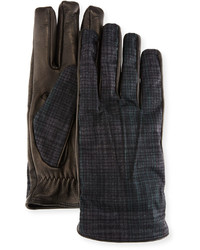 Etro Tessutonapa Leather Gloves
