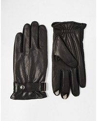 Totes Leather Gloves With Smart Touch