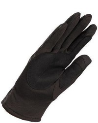 Wilsons Leather Touchpoint Leather Glove W Soft Fabric Palm S Black