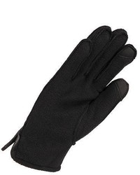 Wilsons Leather Touchpoint Leather Glove W Soft Fleece Palm S Black