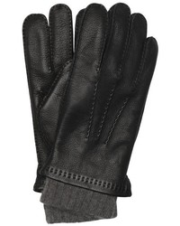 Carolina Amato Two In One Leatherknit Glove