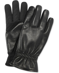 Fownes Ur Gloves Gathered Leather Back Stretch Tech Palm Gloves