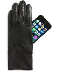 URBAN RESEARCH Ur Leather Spandex Tech Gloves
