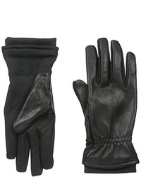 URBAN RESEARCH Ur Stretch Insert Cuff With Leather Touchscreen Glove