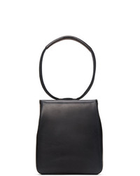 Cherevichkiotvichki Black Mini Rectangular Lock Bag