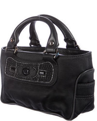 Celine Cline Embellished Satin Handle Bag