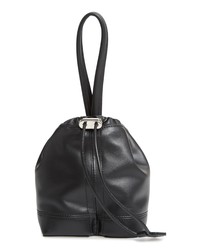 Paco Rabanne Mini Pouch Faux Leather Tote