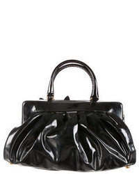 Valentino Patent Leather Handle Bag