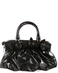 Valentino Patent Leather Handle Bag