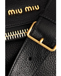 Miu Miu Textured Leather Tote