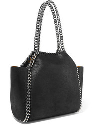 Stella McCartney The Falabella Mini Reversible Faux Brushed Leather Tote