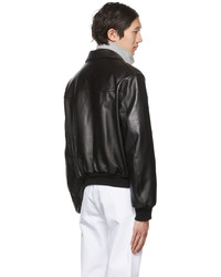 Recto Black 70s Benn Leather Jacket