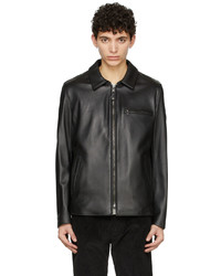 Schott Black Delivery Leather Jacket