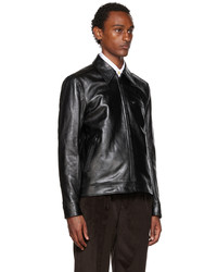 Paul Smith Black Ed Leather Jacket