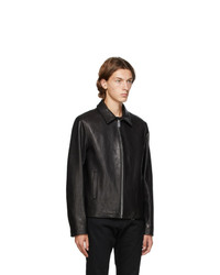 1017 Alyx 9Sm Black Leather Leone Jacket