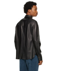 Gucci Black Nappa Leather Jacket