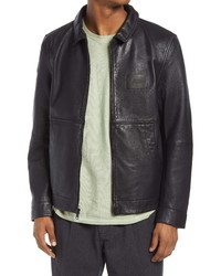 Saturdays Nyc Harrington Leather Jacket