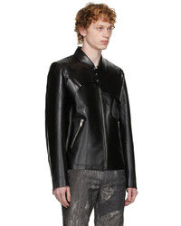Heliot Emil Leather Harness Jacket