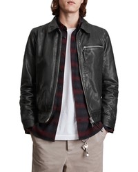 AllSaints Stanley Leather Jacket