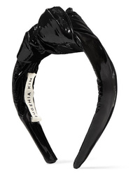 Black Leather Headband