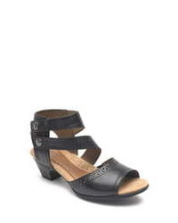 Rockport Cobb Hill Abbott Double Cuff Perforated Sandal