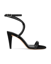 Isabel Marant Abigua Leather And Suede Sandals