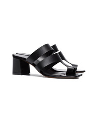 Neous Black Anthos 55 Leather Sandals