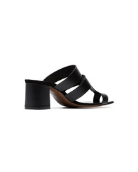 Neous Black Anthos 55 Leather Sandals