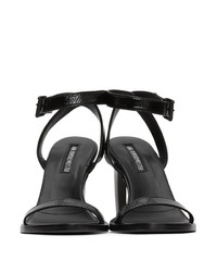 Ann Demeulemeester Black Heeled Sandals