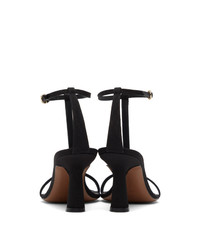 Neous Black Jumel 80mm Heeled Sandals