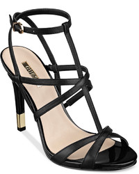 GUESS Carnney3 Strappy T Strap Dress Sandals