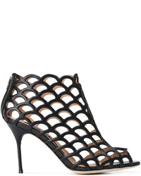 Sergio Rossi Cut Out Heeled Sandals