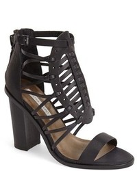 Cynthia Vincent Flora Strappy Leather Caged Sandal