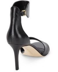 Ivanka Trump Gelana Leather High Heel Sandals