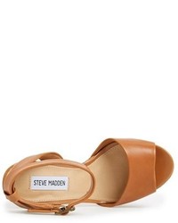 Steve Madden Gingeer Leather Platform Sandal