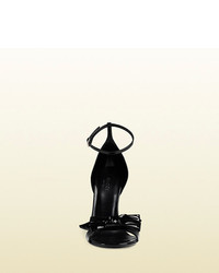 Gucci Clodine Patent Leather Sandal