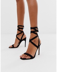 ASOS DESIGN Hollis Barely There Heeled Sandals