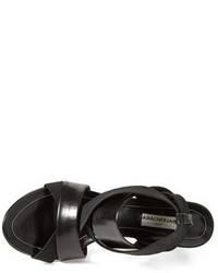 Balenciaga Leather Elastic Sandal