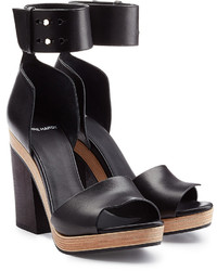 Pierre Hardy Leather Sandals With Block Heel
