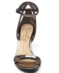 Jessica Simpson Mayetta High Heel Leather Sandals