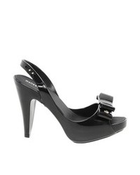 Melissa Sky Black Heeled Sandals