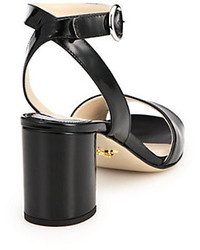 prada block heel sandal