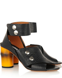 Acne Studios Pica Textured Leather Sandals