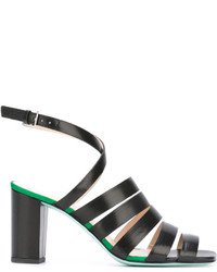 Paul Smith Ps By Strappy Block Heel Sandals