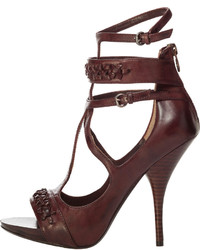Esprit Strappy High Heeled Leather Sandals